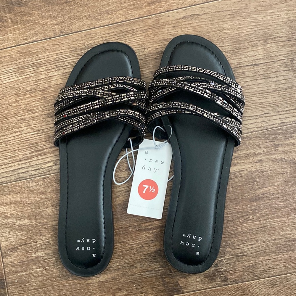 Black sandals